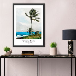 Wallity Cuadro Decorativo Enmarcado Multicolor 35 x 45 cm